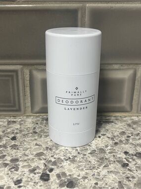 Primally Pure Lavender All Natural Deodorant Stick 1.7oz NEW